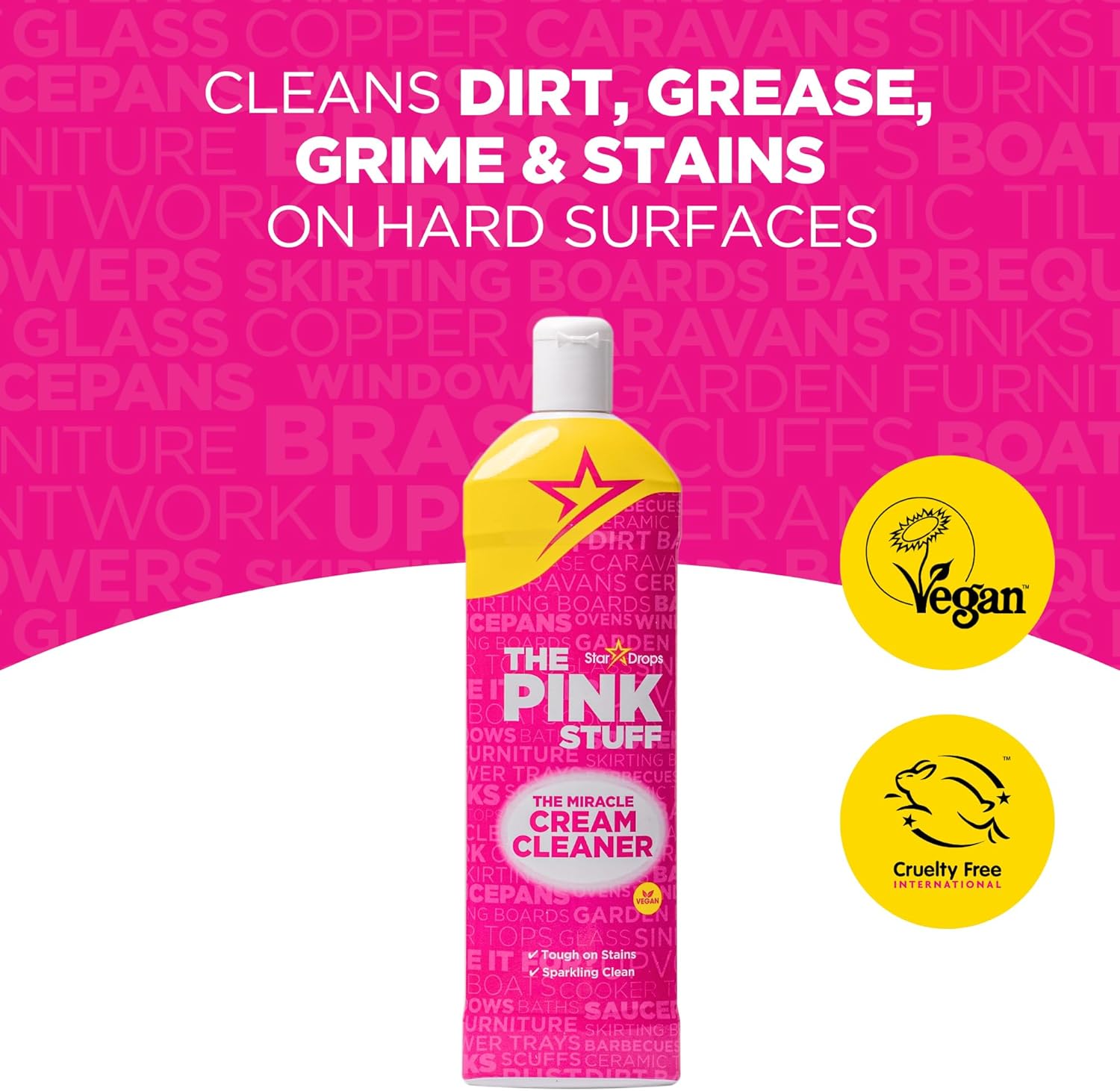 The Pink Stuff Cream Cleaner 500ML