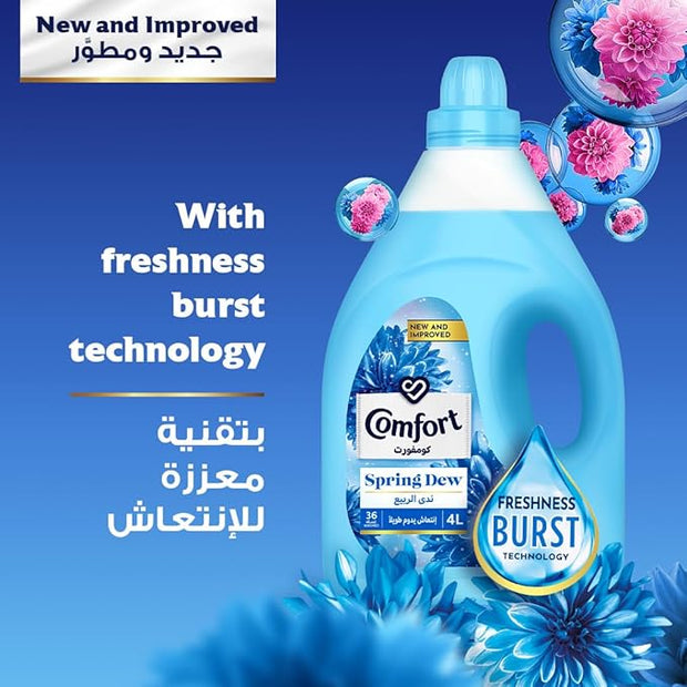 Comfort Dilute Spring Dew 4L | Pack of 4