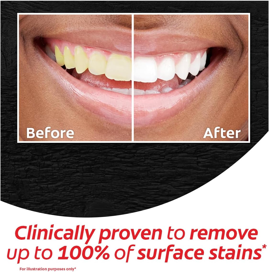 COLGATE OPTIC WHITE CHARCOAL 75ML