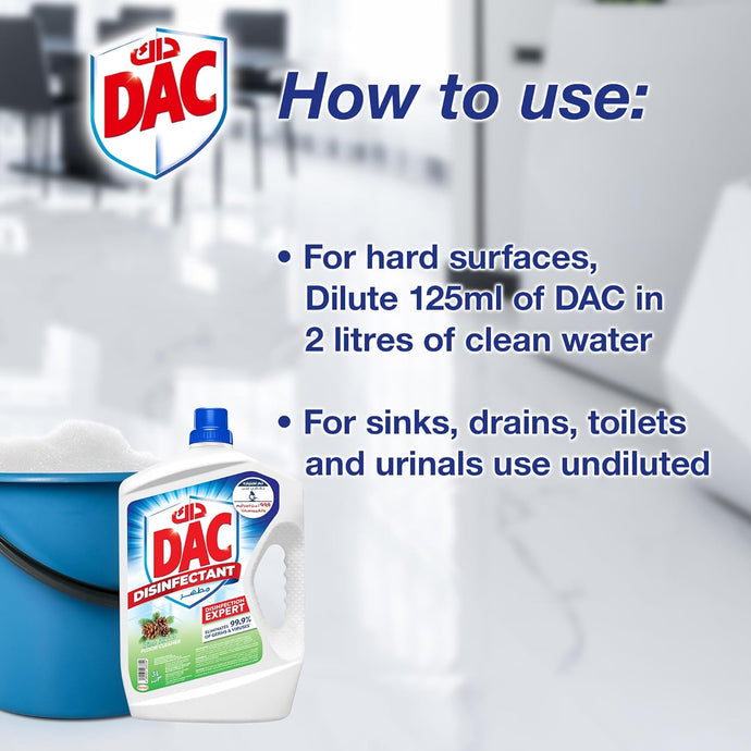 DAC Disinfectant Pine 5L-Pack of 3
