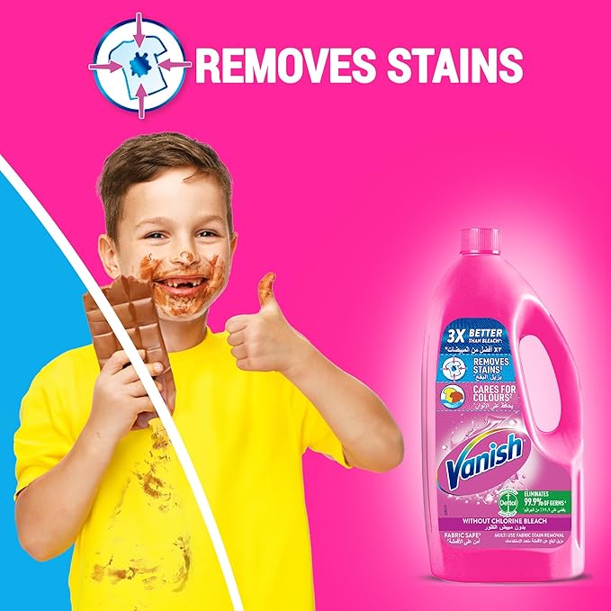 Vanish Pink Stain Remover 1.8L+ Pink 500Ml   |   Pack of 6