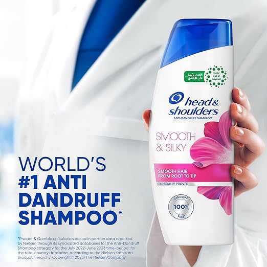 هيد آند شولدرز ناعم وحريري 350 مل