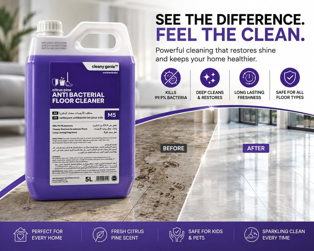 Antibac Floor Cleaner M5 | Citrus Pine 5L