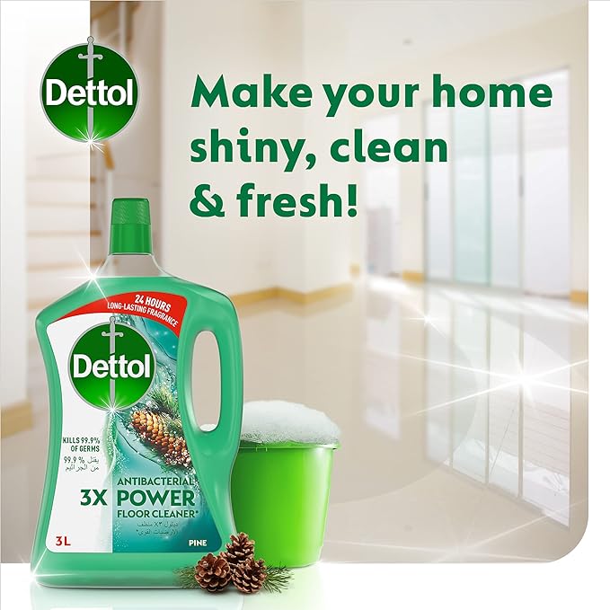 Dettol Multipurpose Floor Cleaner 3L Pine