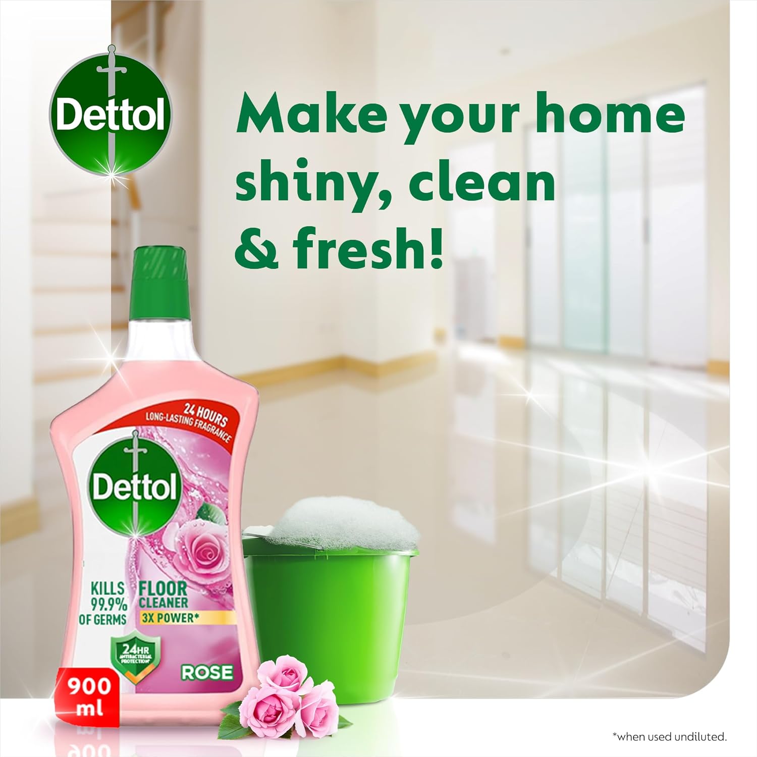 Dettol MPC Rose 900ML