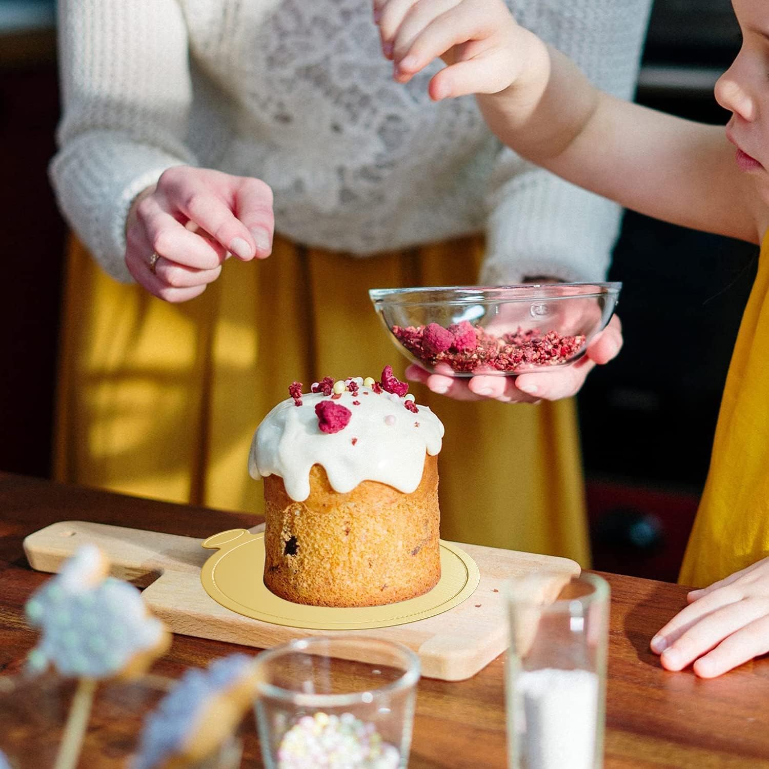 Mini Cake Board 10cm 50pcs