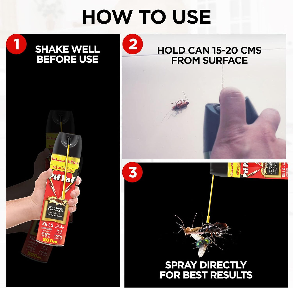 Pif Paf Easy Reach 500ml (Twin Pack)