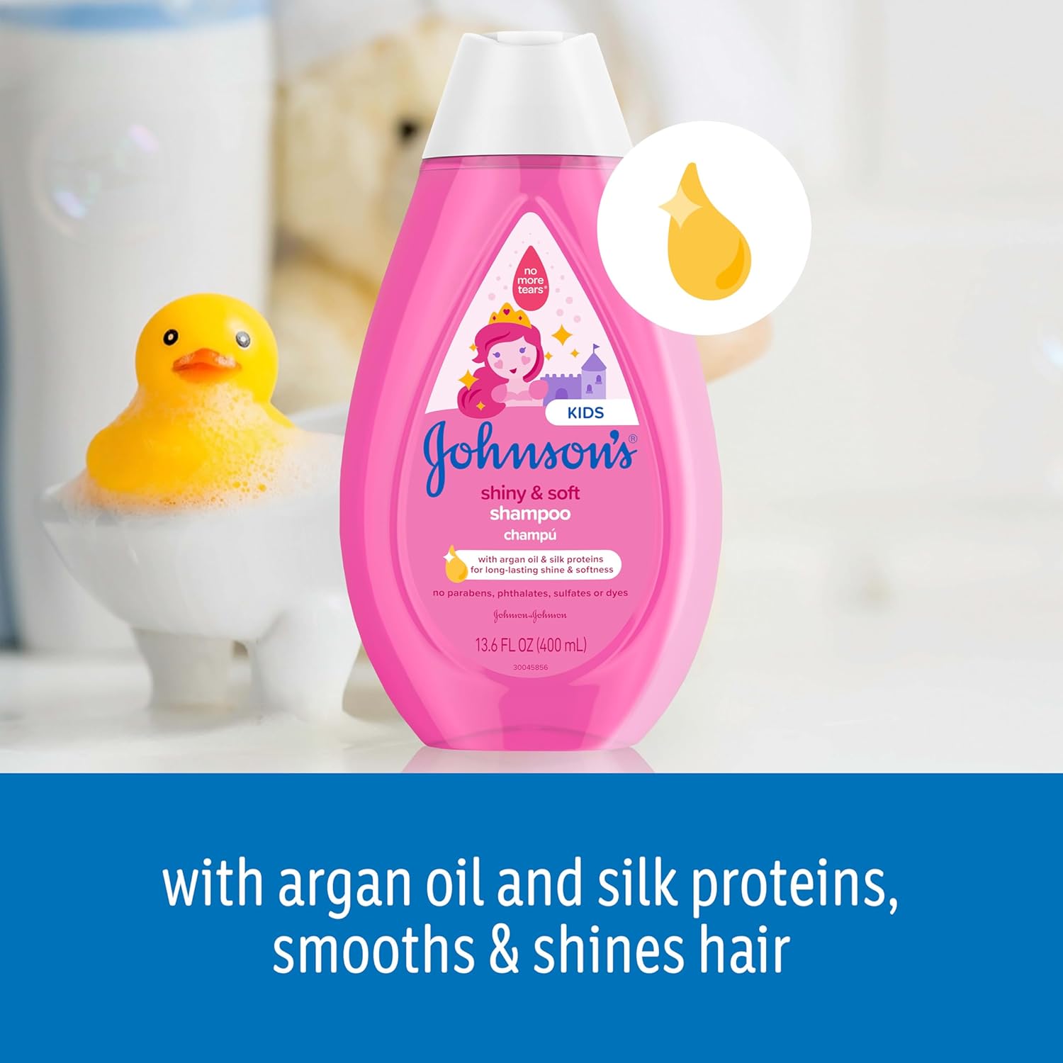 Johnson- Shiny & Soft Shampoo (400 ml) 13.6 fl oz.