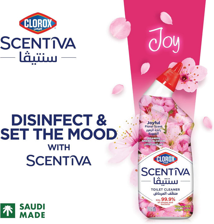 Clorox MTBC Japanese SPRING Blossom 709ML-Pack of 12