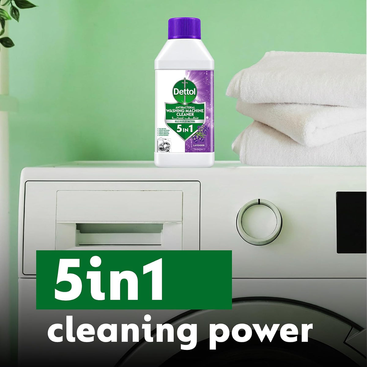Dettol Antibacterial Washing machine Cleaner 250ml Lavender