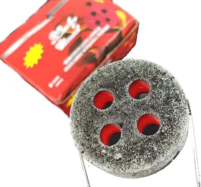 Lucky Charcoal Round 50MM | Pack of 30