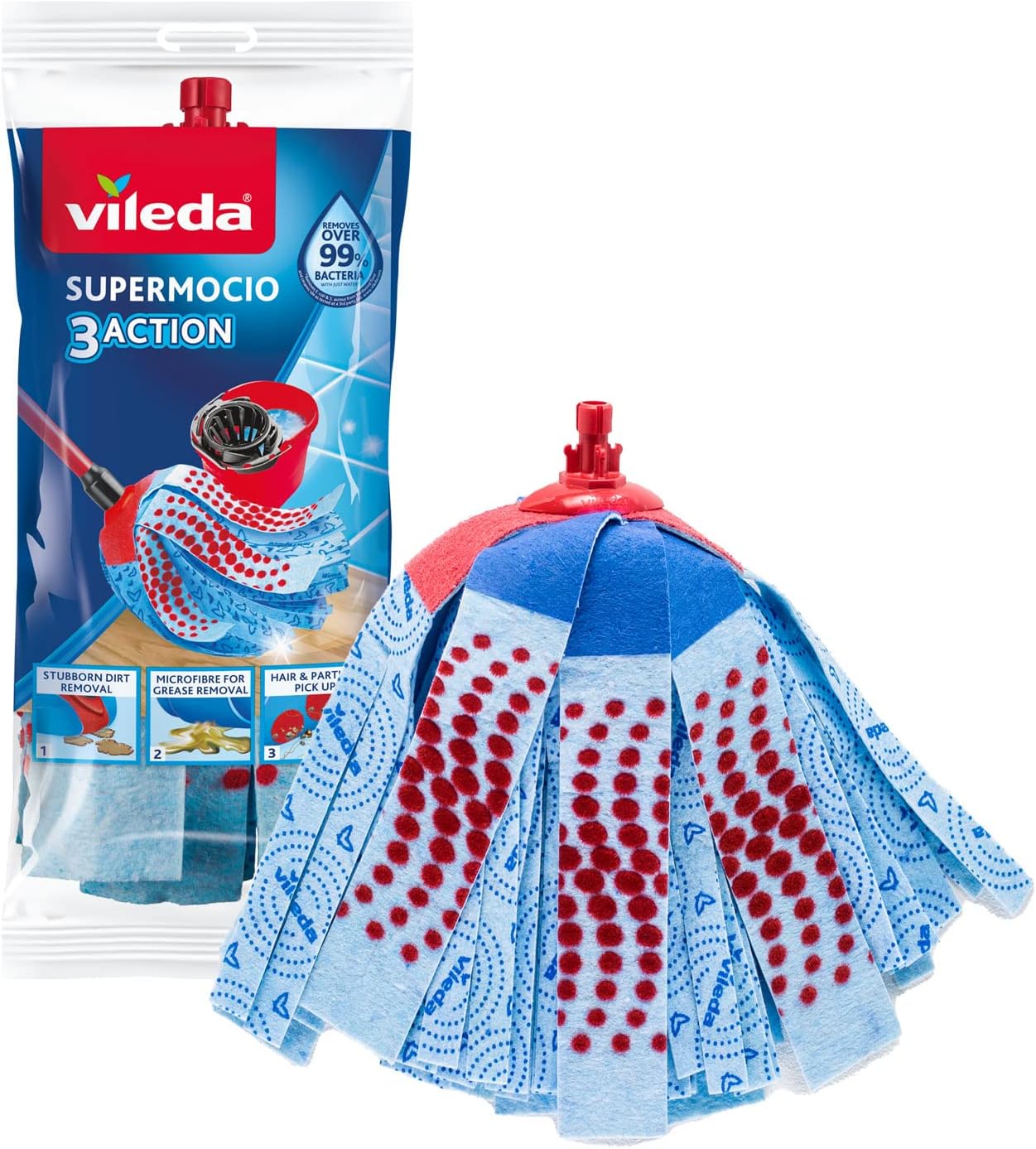 Vileda Supermop Micro 3 Action Refill