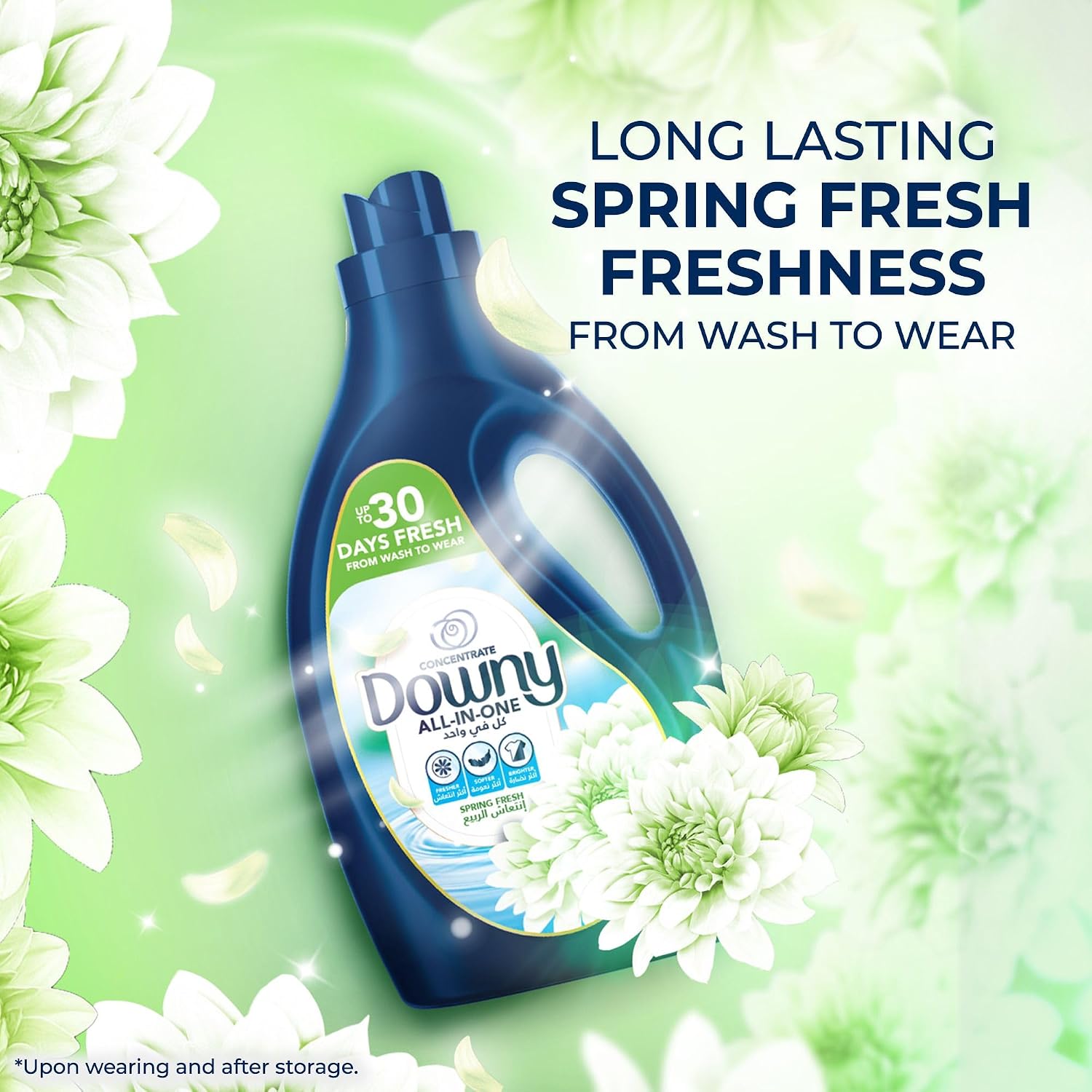 Downy Fabric Conditioner Concentrated 2L Spring Fresh