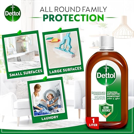 Dettol Liquid 1L | Pack of 12 (CTN)