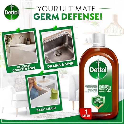 سائل ديتول 1 لتر | حزمة من 12 (CTN)