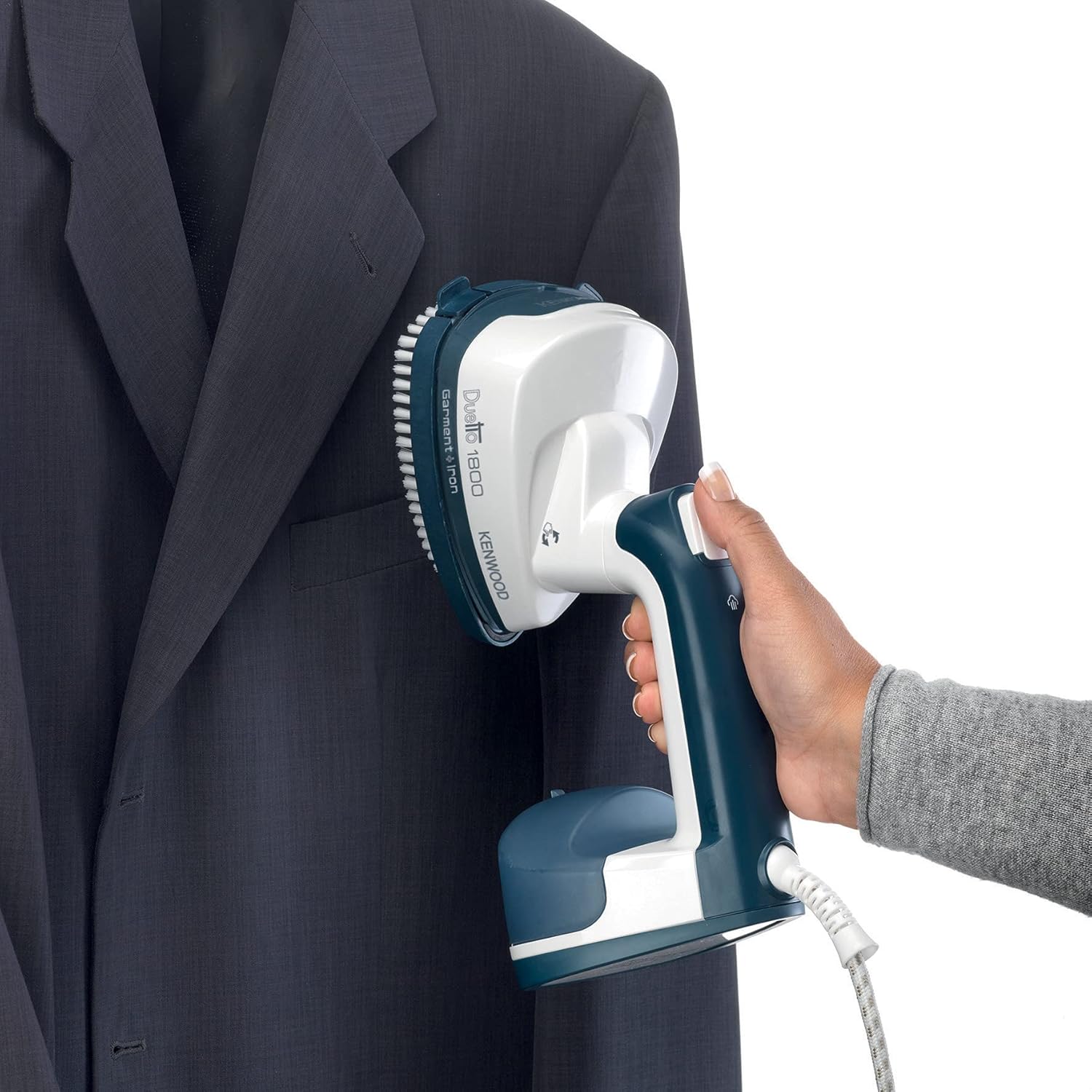 كينوود 1000 واط 2 في 1 مكواة بخار للملابس + مكواة بخار