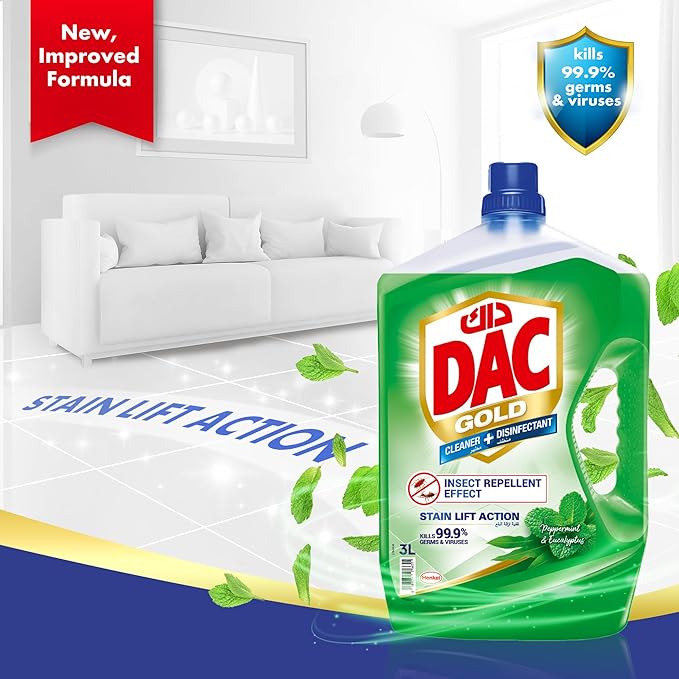 DAC Disinfectant Gold Insect Repellent 3L+1L