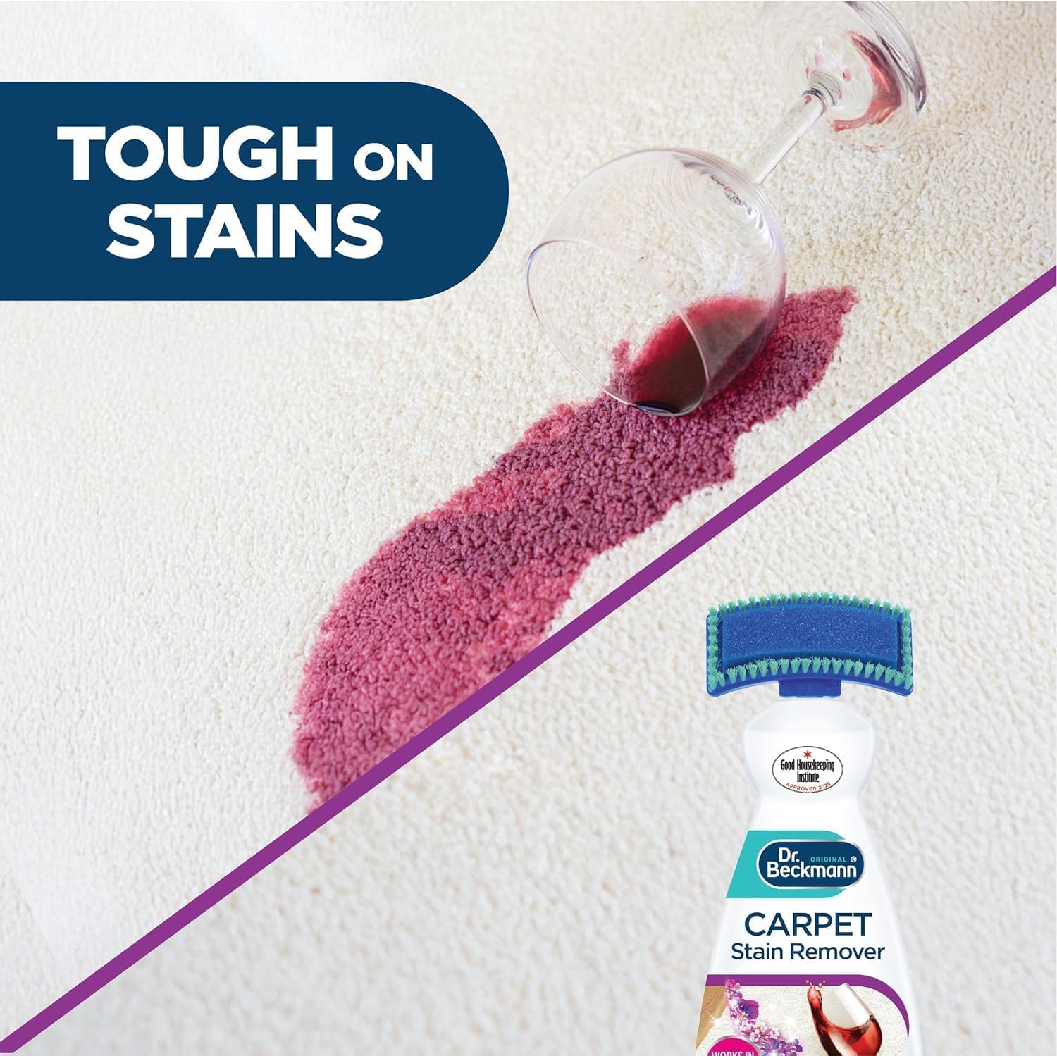 منظف ​​السجاد دي بي برائحة زهر البنفسج 650 مل