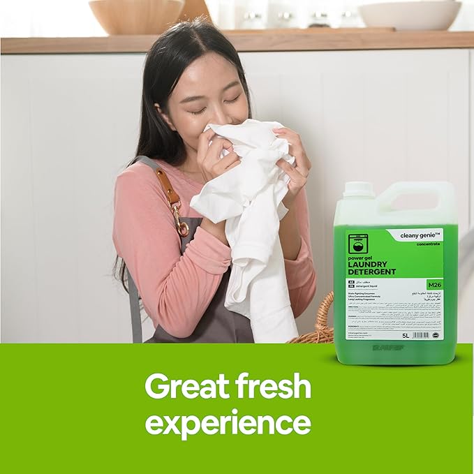 M26 Laundry Detergent | Green Power Gel 5L | Pack of 4 |