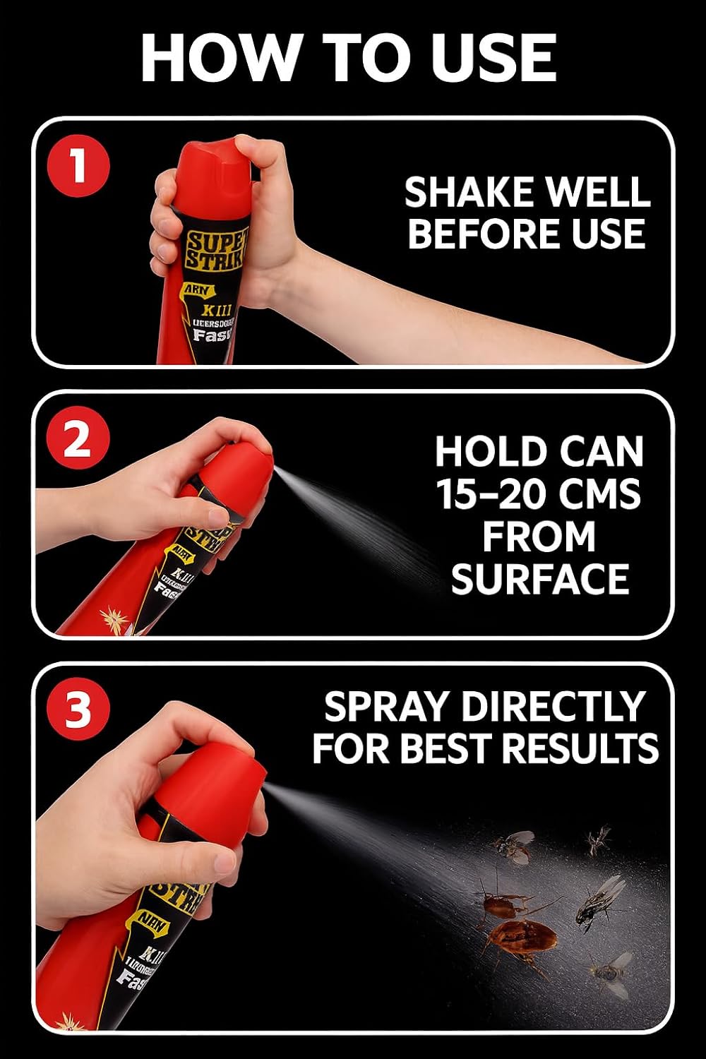 Super Strike All Insect Killer 400ML (Twin Pack)