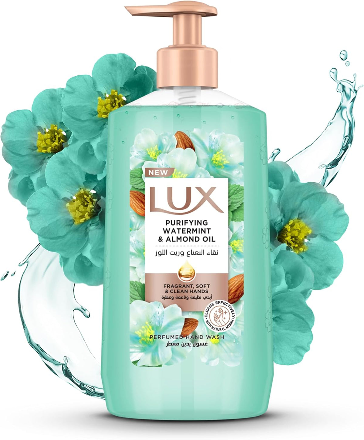Lux Perfumed Hand Wash 500ML Purifying Watermint & Almond Oil
