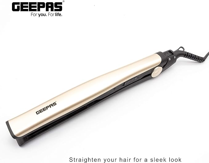 Geepas Go Silky Hair Straightener Ceramic Plate