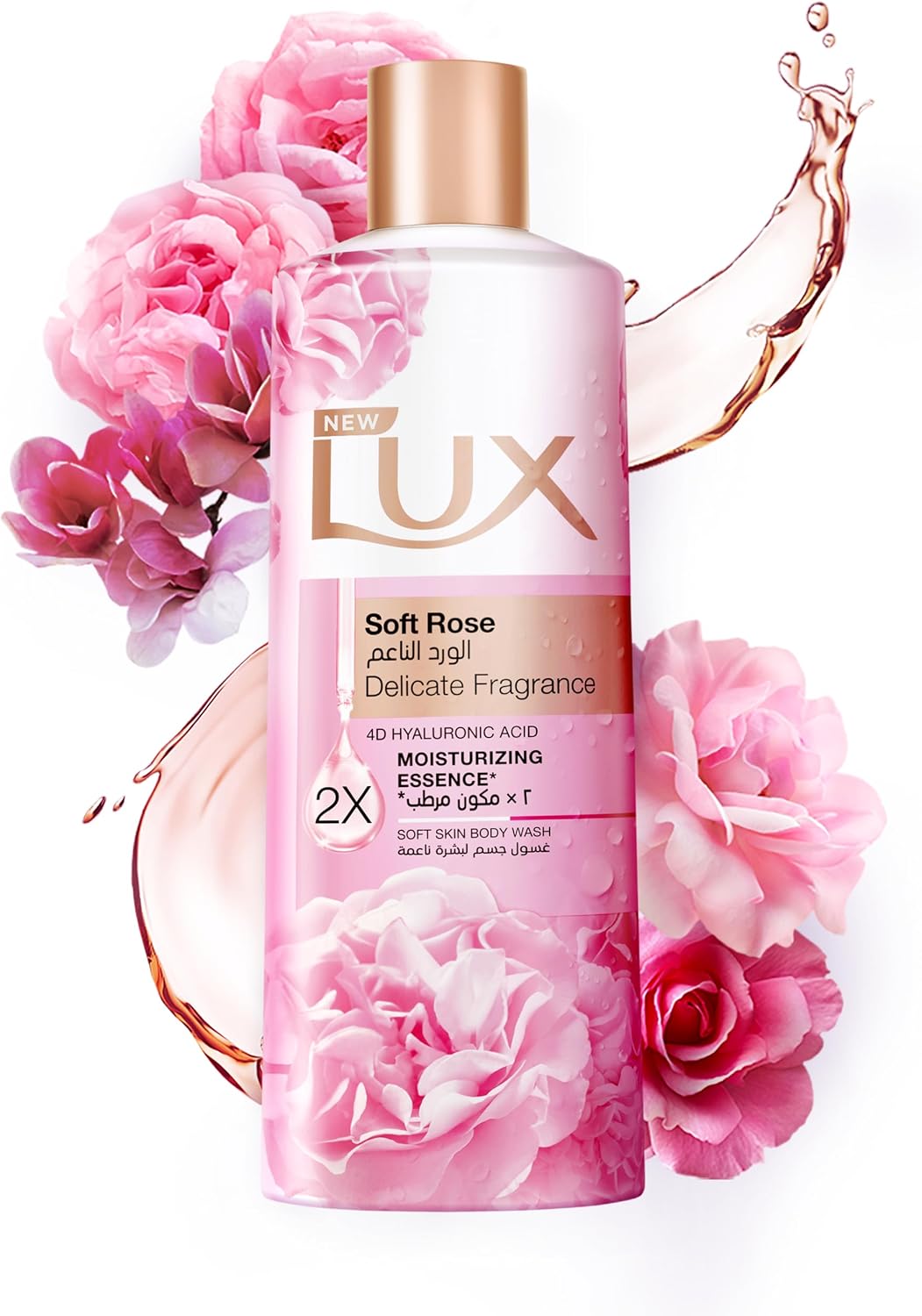 Lux Body Wash Soft Rose 500ml