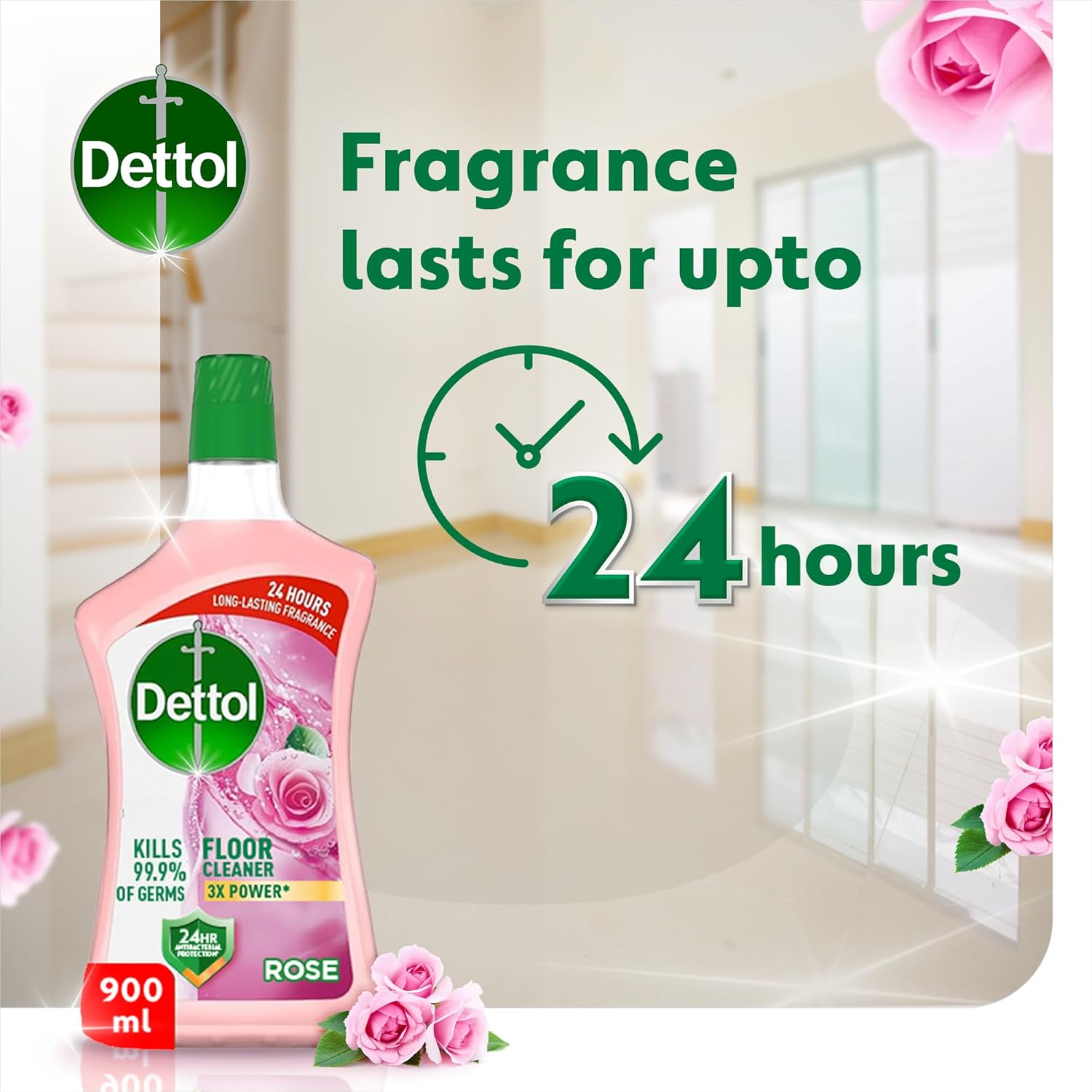 Dettol MPC Rose 900ML