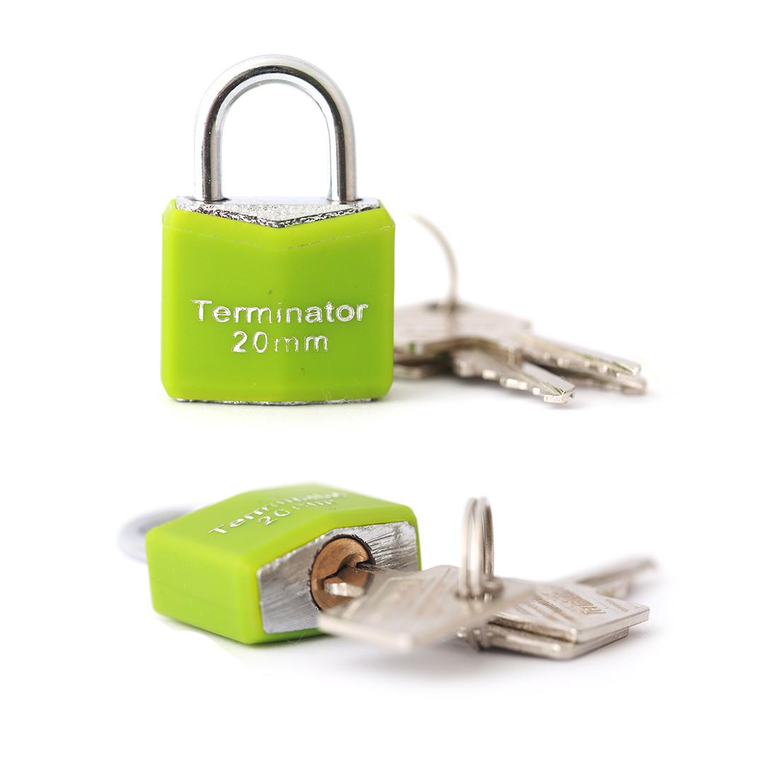Terminator Pad Lock 25MM Green