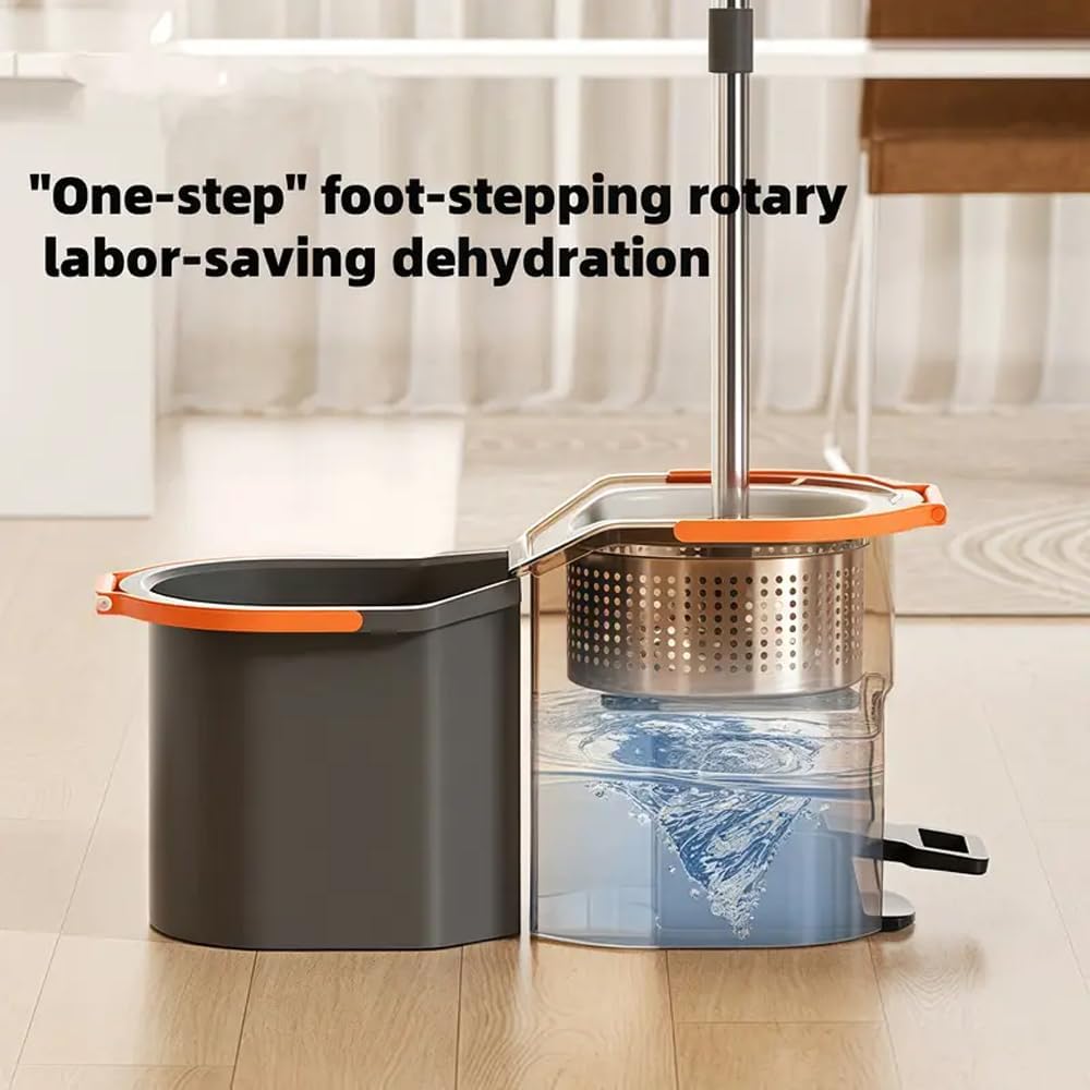 CG TWINS SPIN MOP WITH PEDAL