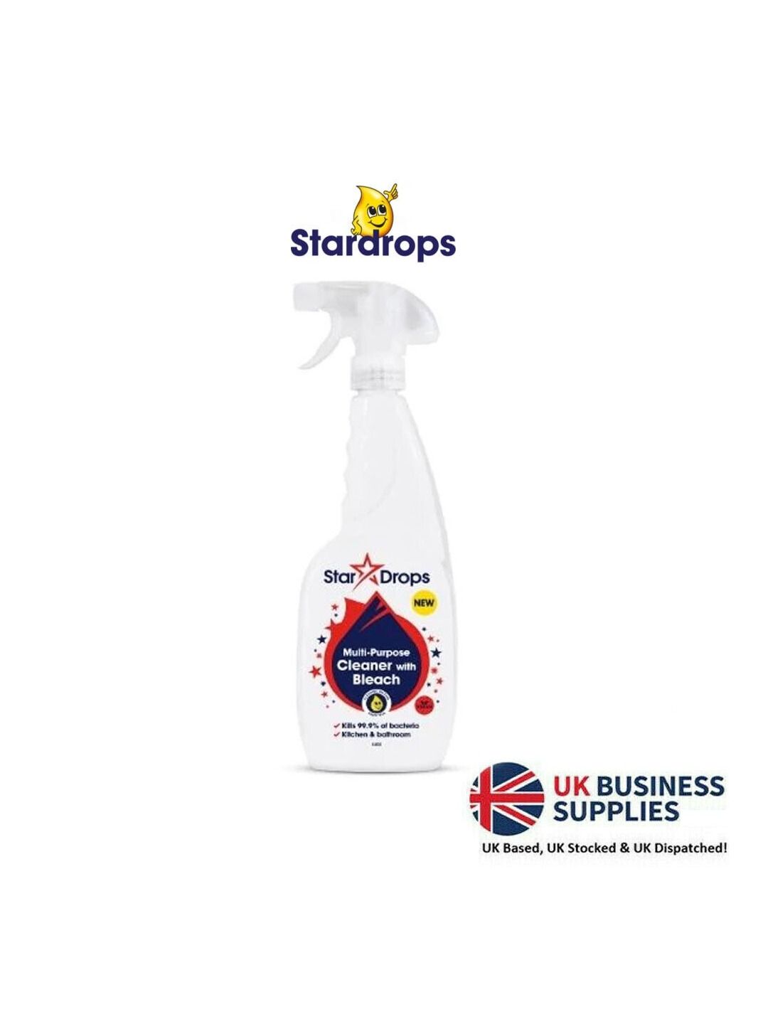 Stardrops Multi-Surface Cleaner with Bleach
