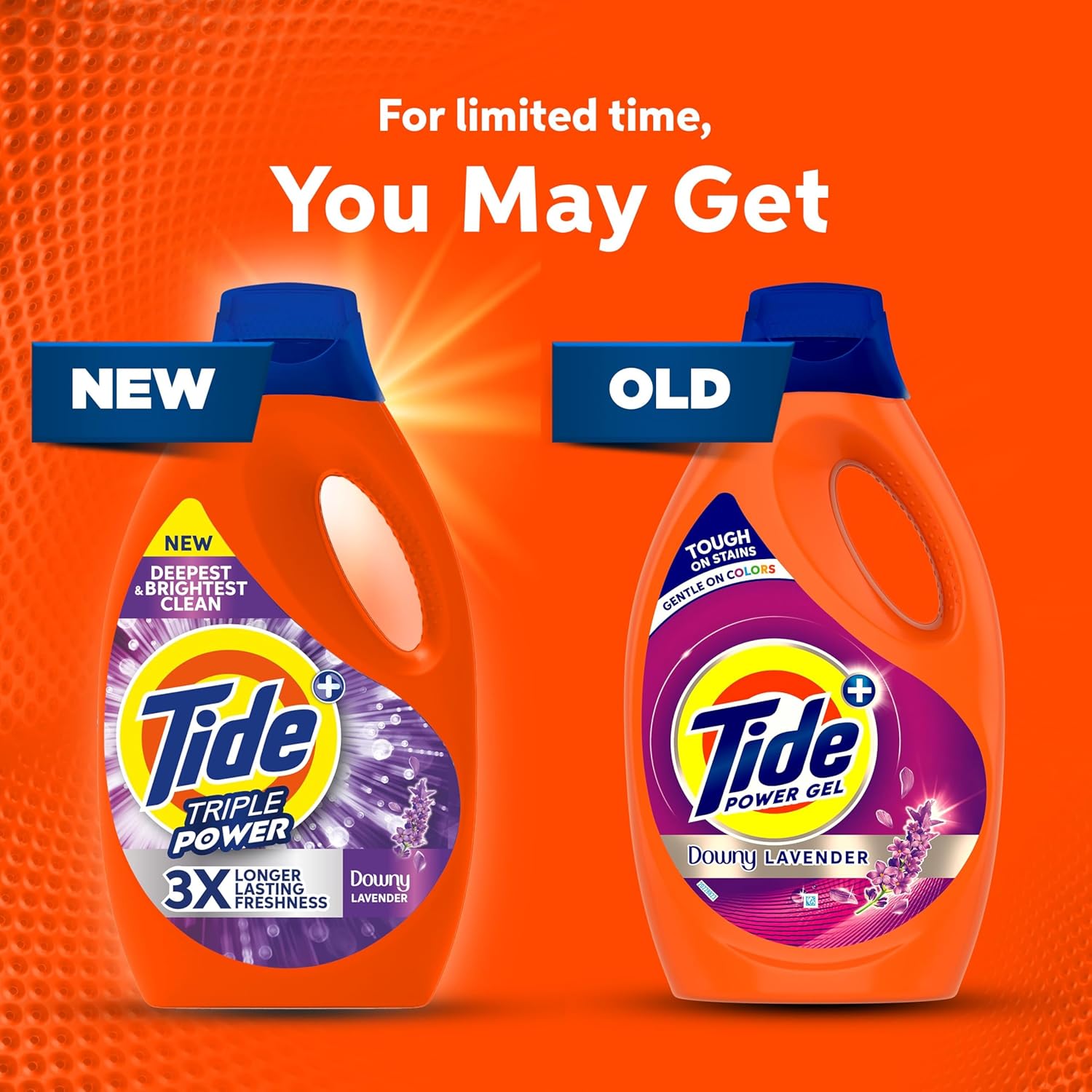 Tide Tripple Power  Downy Lavender 1.8L ( TWIN PACK )