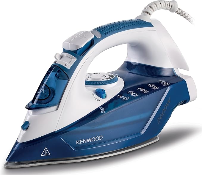 Kenwood 2600W Ceramic Sole Plate Steam Iron STP75.0