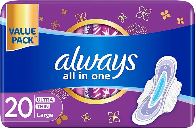 Always Ultra thin with Wings 20 Pads - Large