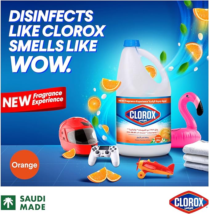 Clorox Orange Gallon 1.89L | Pack of 8