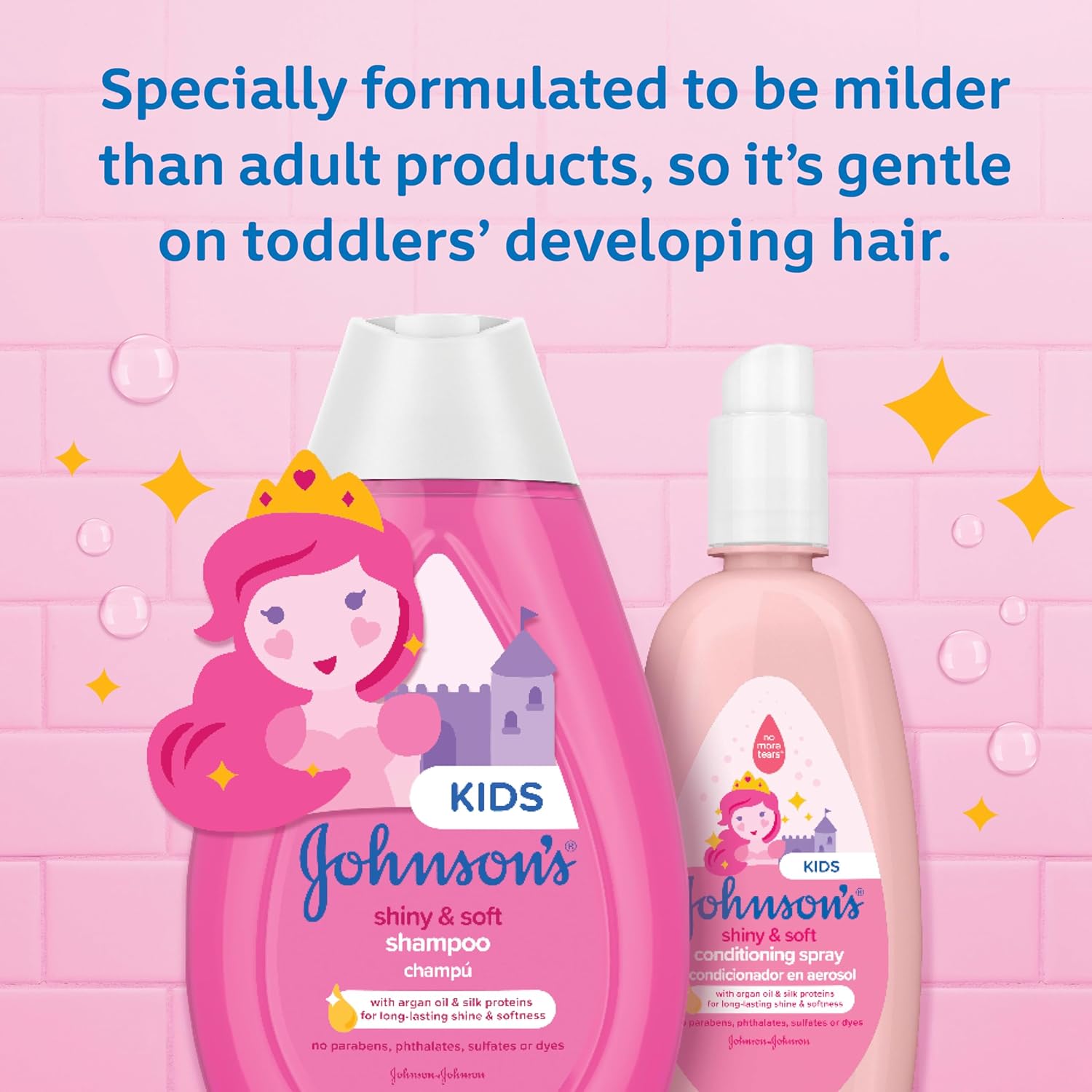 Johnson- Shiny & Soft Shampoo (400 ml) 13.6 fl oz.