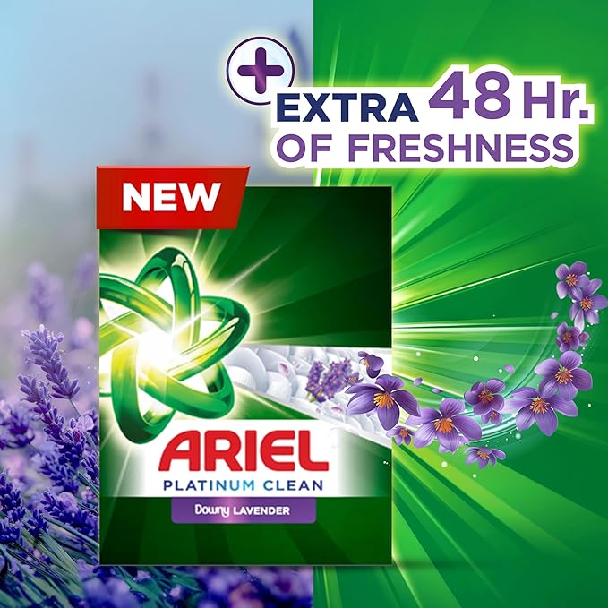 Ariel PLatinum Laundry Detergent 2.25kg Lavender