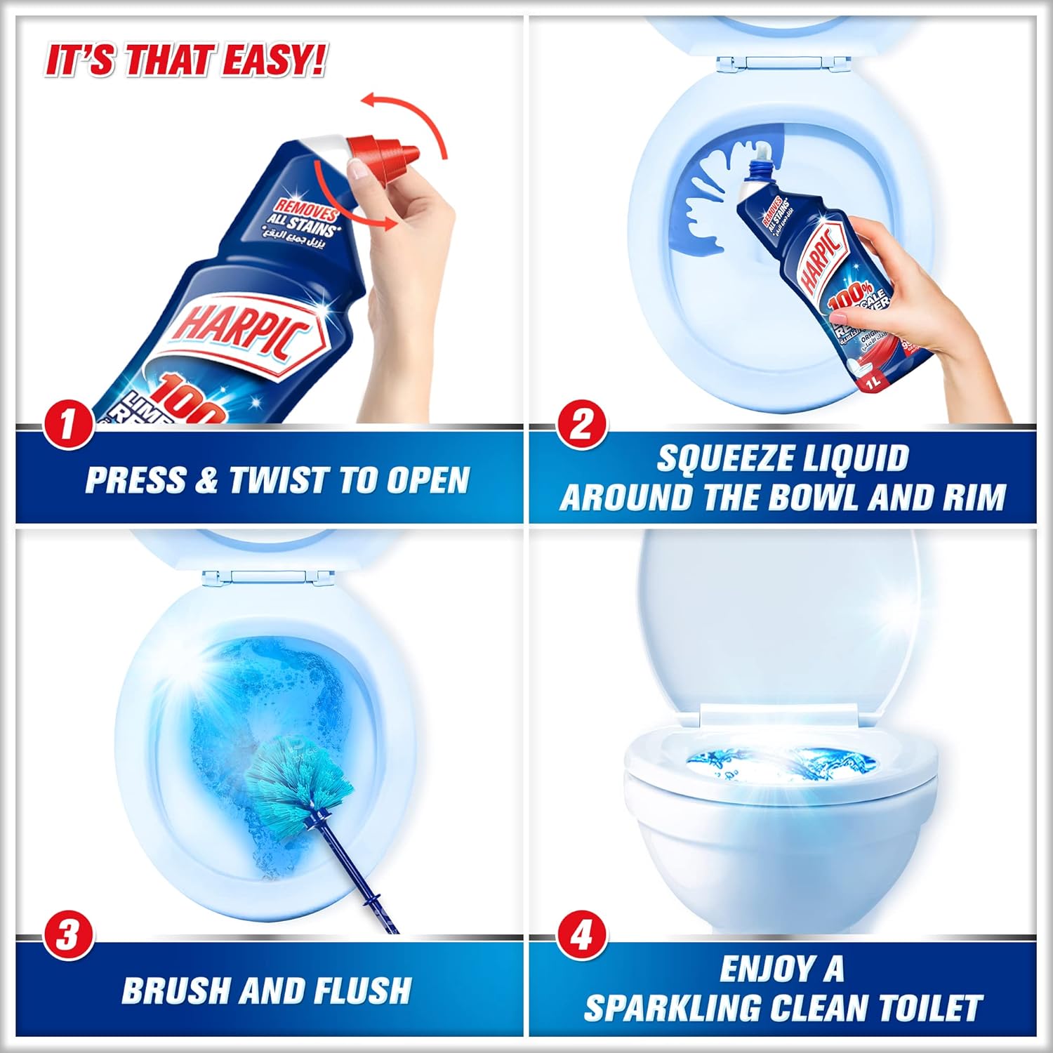 Harpic Limescale Remover Original 1L