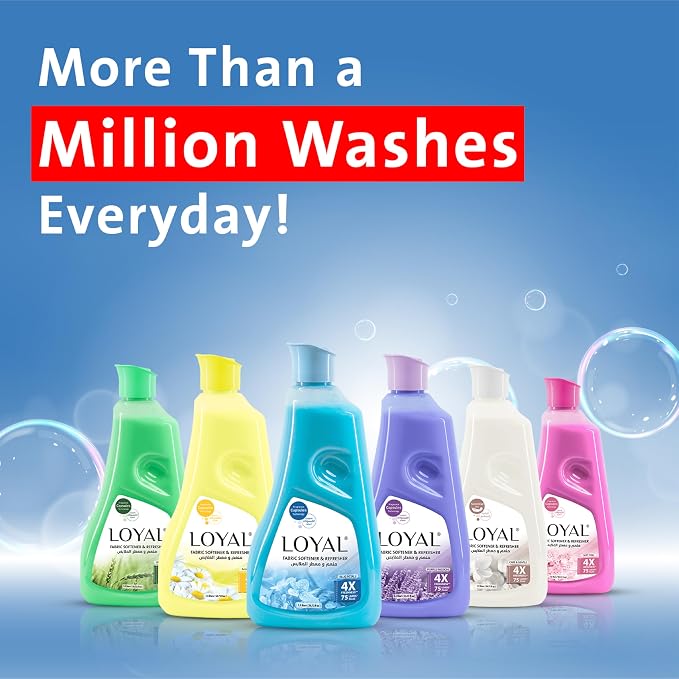 Loyal Fabric Softener 1500ML Soft Pink Pack of 6 (CTN)