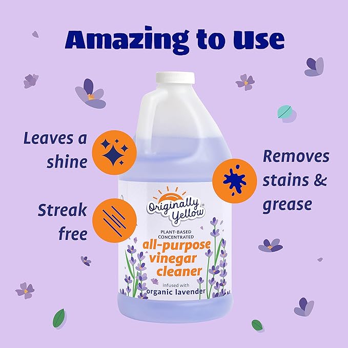 Multi Purpose Antibacterial Vinegar Cleaner Lavender 1.89L
