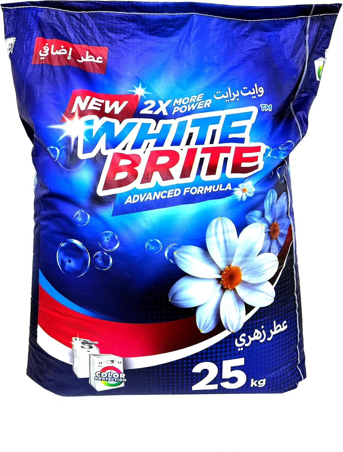 مسحوق غسيل وايت برايت 25 كجم 