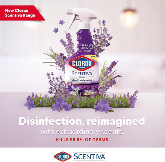 Clorox Scentiva 500ml Tuscan Lavender Pack of 12