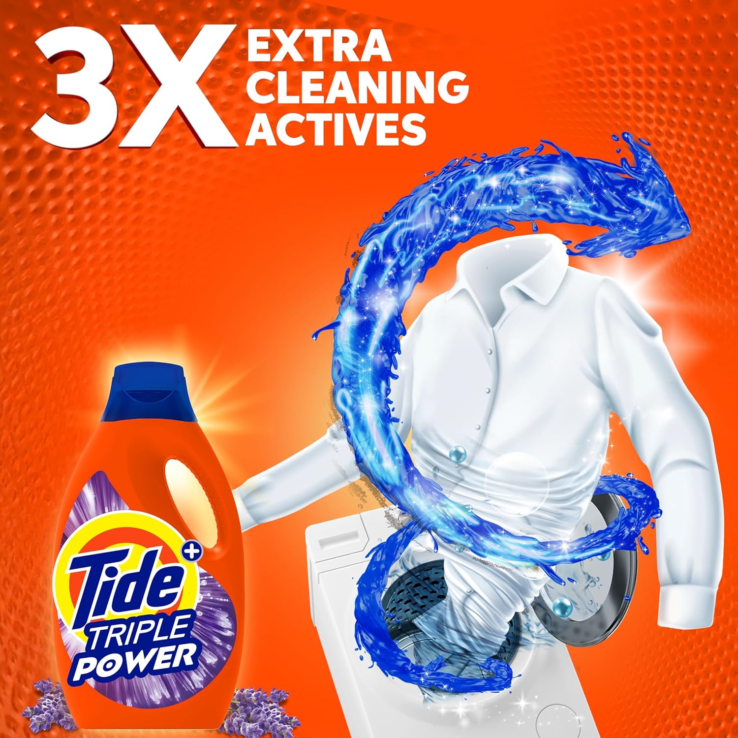 Tide Tripple Power  Downy Lavender 1.8L ( TWIN PACK )