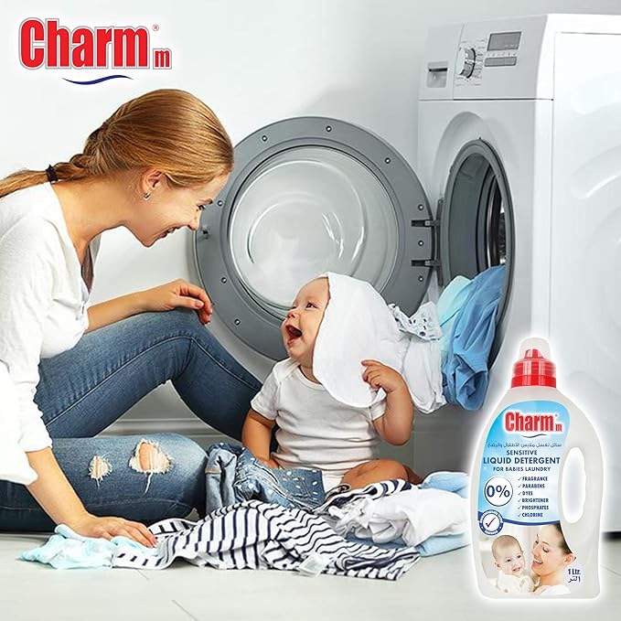 Charmm Sensitive Laundry Liquid for Babies Laundry 2X1L