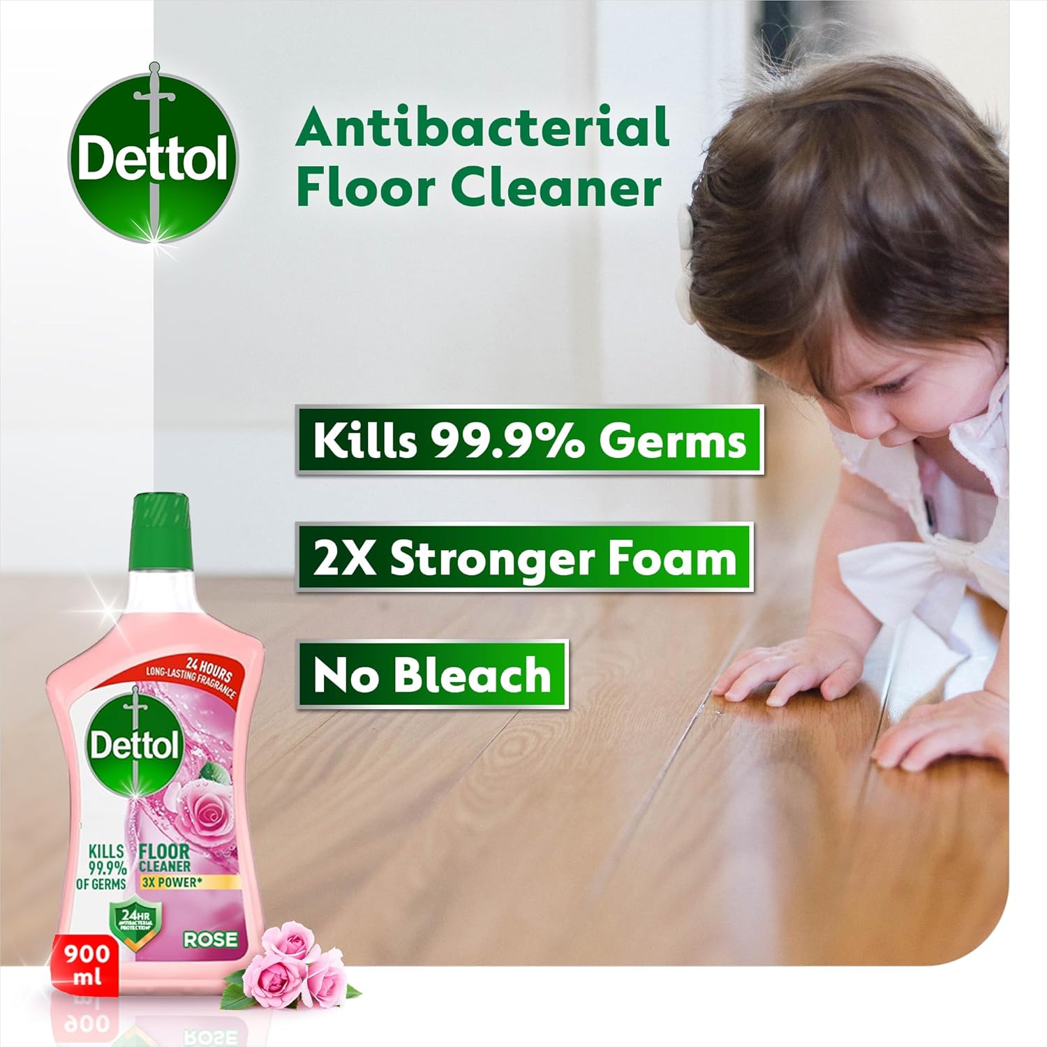 Dettol MPC Rose 900ML