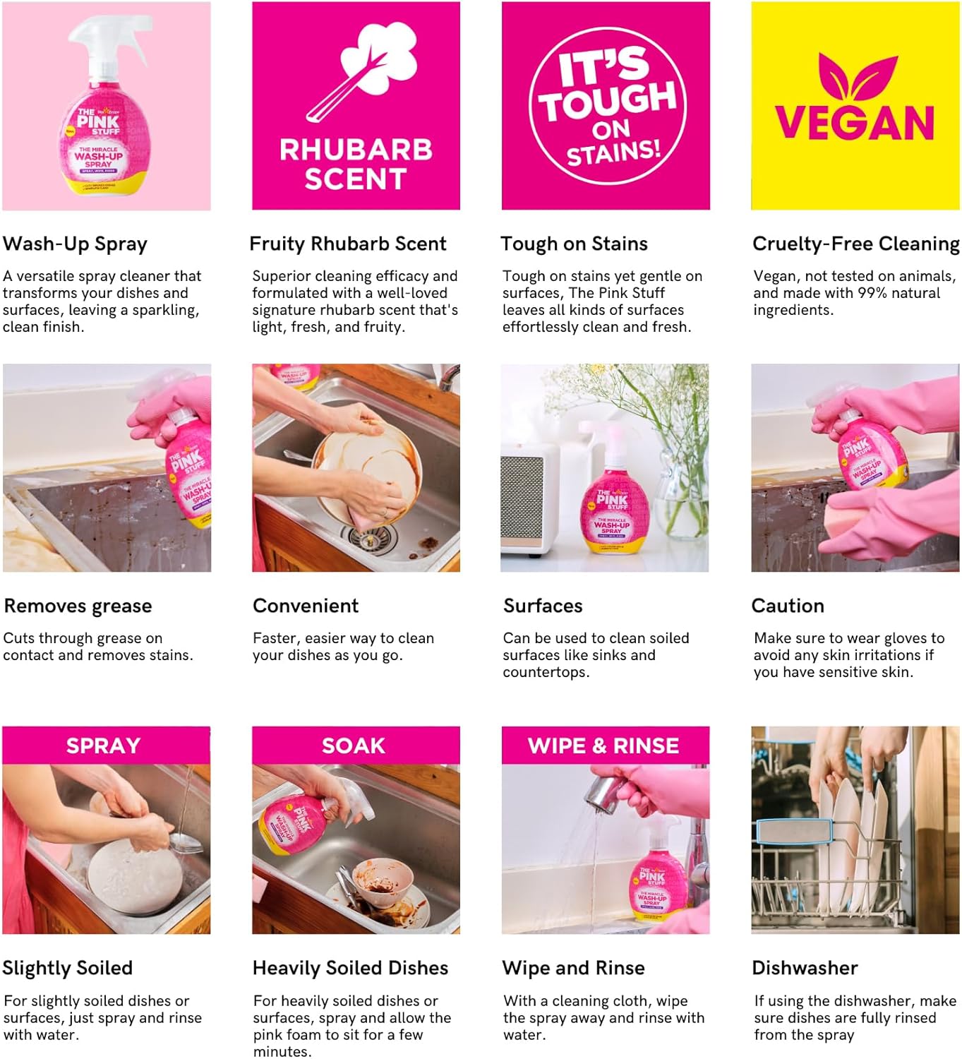 ستار دروبس ذا بينك ستاف ذا ميراكل غسول رذاذ 500 مل