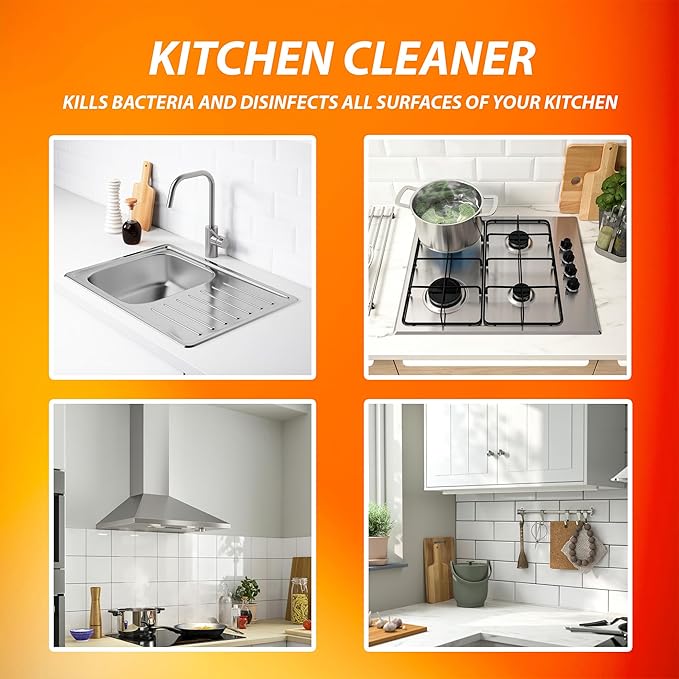9 Easy Bathroom Cleaner 650ML + Kitchen Cleaner 650ML