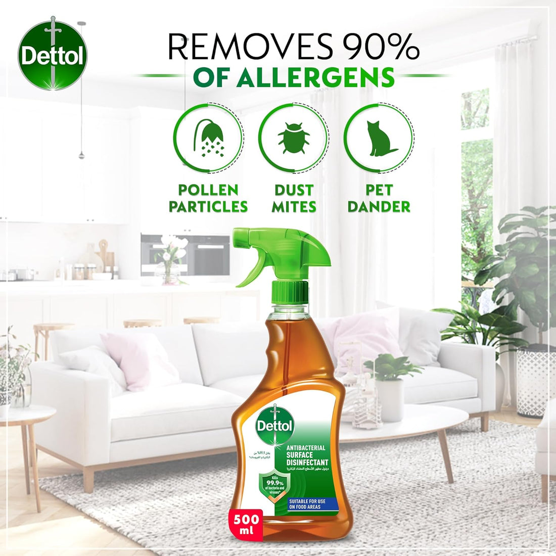 Dettol ASL Trigger 500ML (Twin Pack)