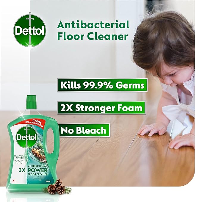 Dettol Multipurpose Floor Cleaner 3L Pine