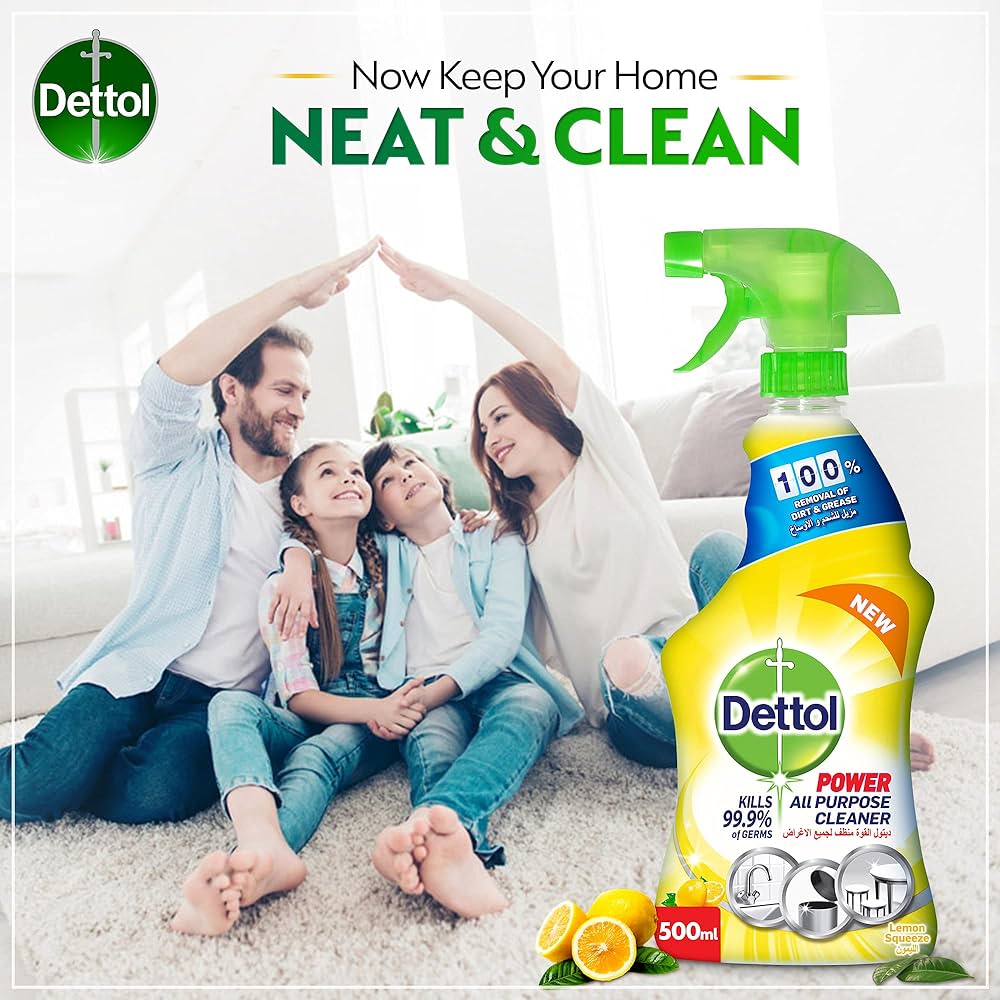 Dettol All Purpose Cleaner Lemon 500ML